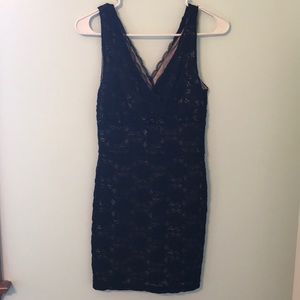 Lace mini dress
